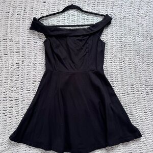 Forever 21 Black Strapless Dress